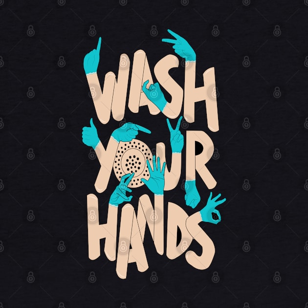 Wash Your Hands illustration by JHFANART